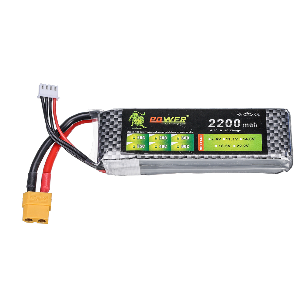 3S 11.1V 35C Lipo Battery 2200 - Drone Battery 3S review and price