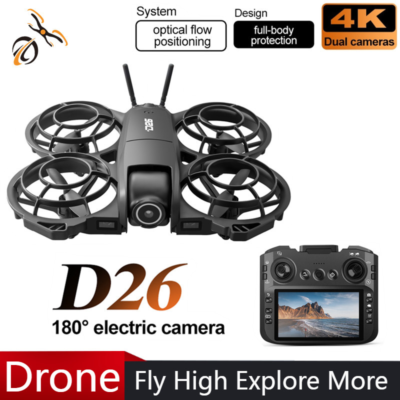 D26 Drone 4K Aerial HD 180° Ca - Drone Battery Box review and price