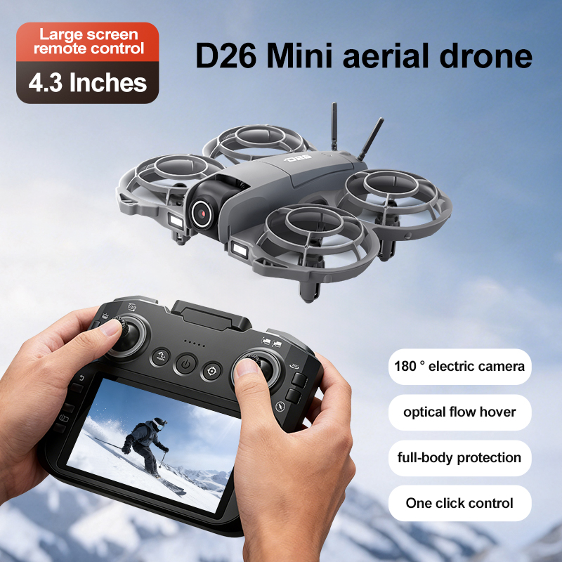 D26 Drone 4K Aerial HD 180° Ca - Drone Battery Box review and price