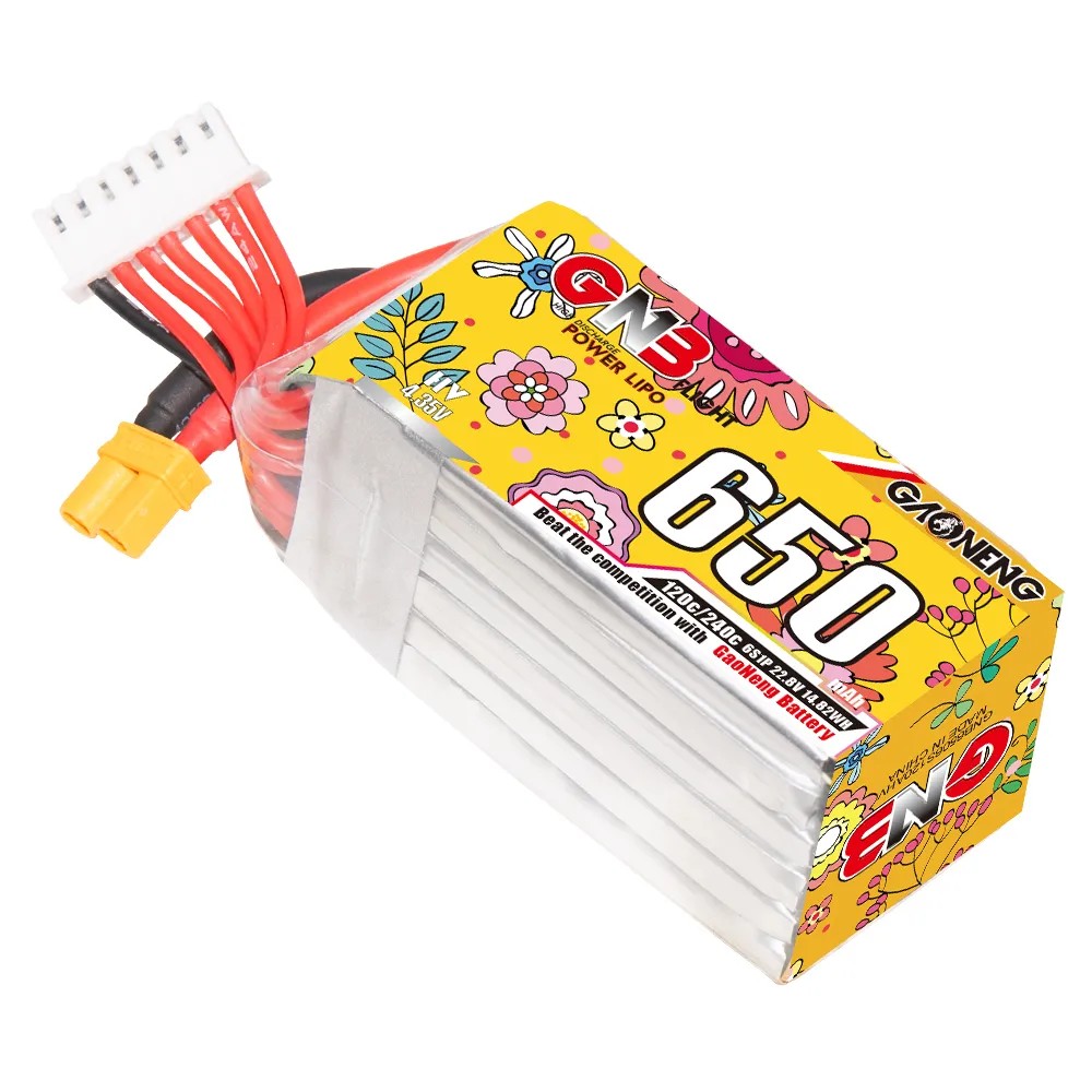 GAONENG 6S 650mAh LiHV 22.8V 1 - Drone Battery 6S review and price
