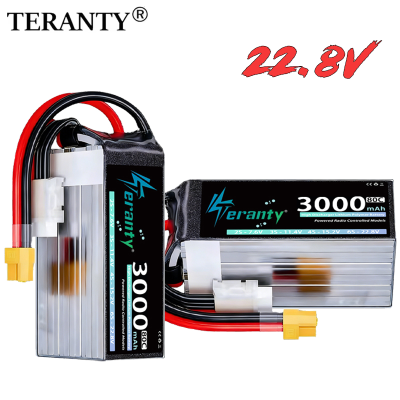 TERANTY 6S 22.8V 3000mAh 80C/1 - Drone Battery 6S review and price